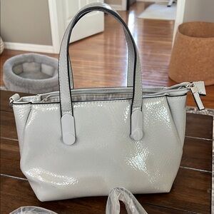 Elegant Gray Women's Handbag